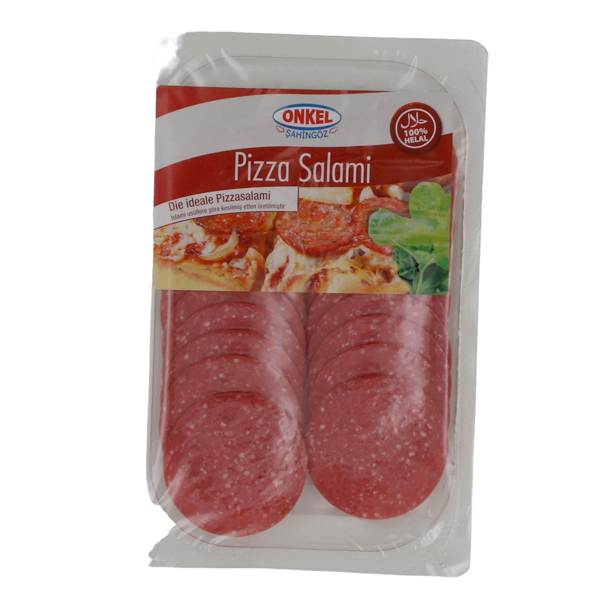 Pizza-Salami Onkel Şahingöz | Halal, Rind | 80g ONKEL SAHINGÖZ